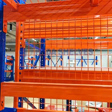 Aksesori Keselamatan Rak Gudang Wire Mesh