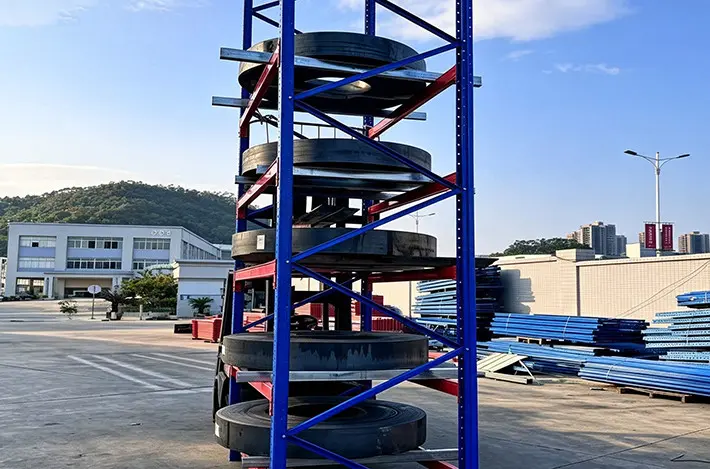 Uji Beban Statis Balok Rak Palet Selektif