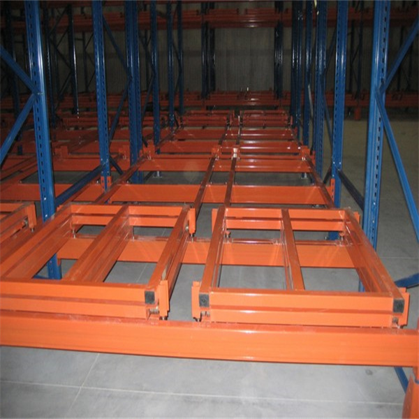 Heavy Duty First in Last Out Push Back Rack System