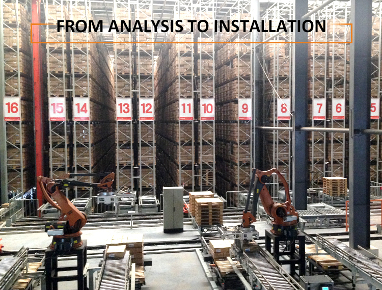 Automated Storage and Retrieval Racking System AS/RS