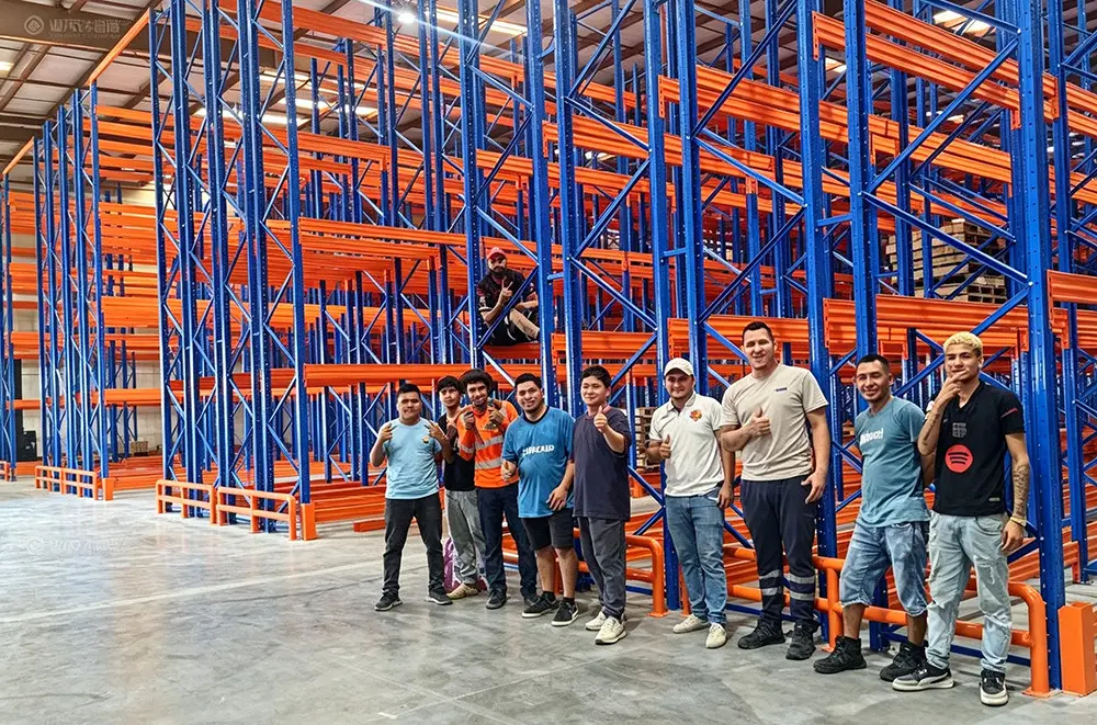Pengawasan Lapangan Perakitan Rak Palet Heavy Duty