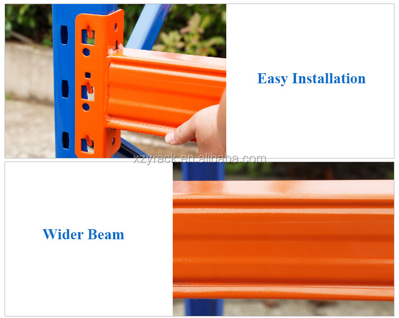 Heavy Duty First in Last Out Push Back Rack System