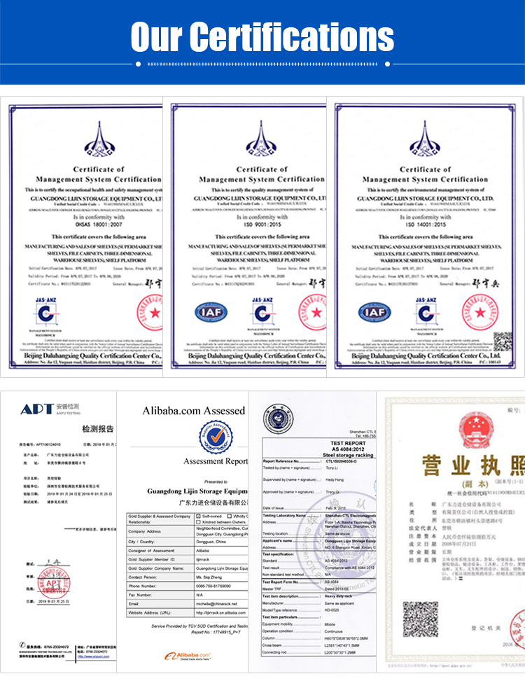 Certifications Quality Standards