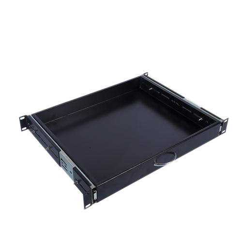Rak Server/Baki 490*250mm Tebal 1.2mm dengan Tuas Kantilever 1U 19 inci yang Disesuaikan untuk Pemasangan Mudah