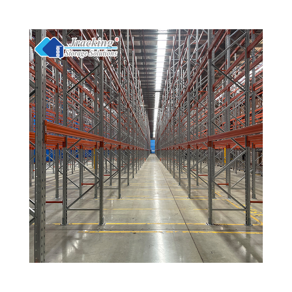Untuk Jracking Sistem Rak Palet Selektif Tugas Berat Berkualitas Tinggi 5 Lapisan Rak Baja untuk Perlindungan Korosi Karpet