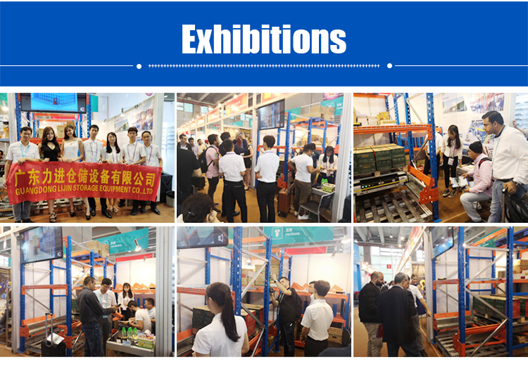 Exhibitions Pallet Racking System
