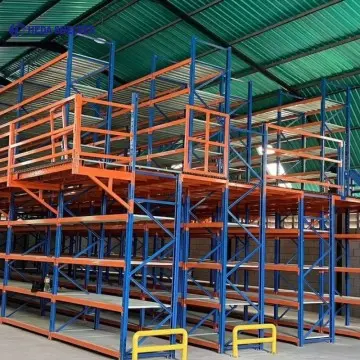 Mezanin penopang rak untuk picking dan penyimpanan palet