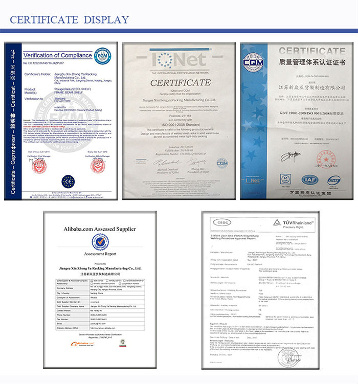Sertifikat CE, TUV, dan ISO9001
