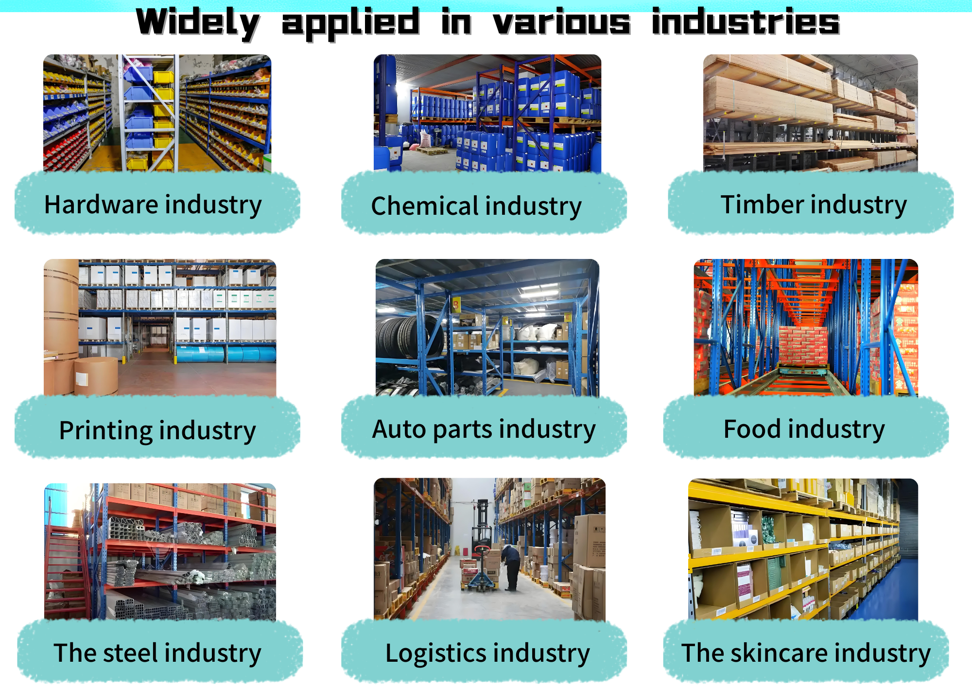 Gravity Pallet Racking Detail View