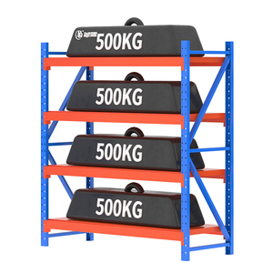Rak Gudang Tugas Berat Baja Canai Dingin dengan Rak Bergerak Tebal yang Dapat Diatur RD-35#-500kg Tebal 0,5mm