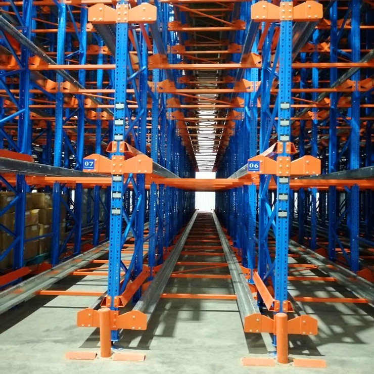 Factor Direct Hot Popular Save Your Space Heavy Duty Pallet Racking Automated Storage Radio Shuttle Rack System Solutions