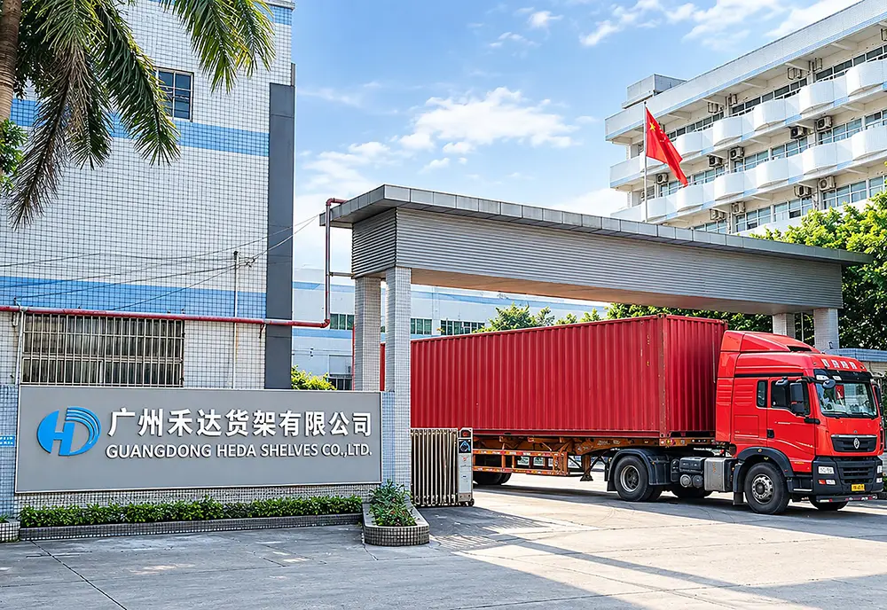Area Pengiriman Kontainer Pabrik Guangzhou Heda Shelves Co., Ltd.