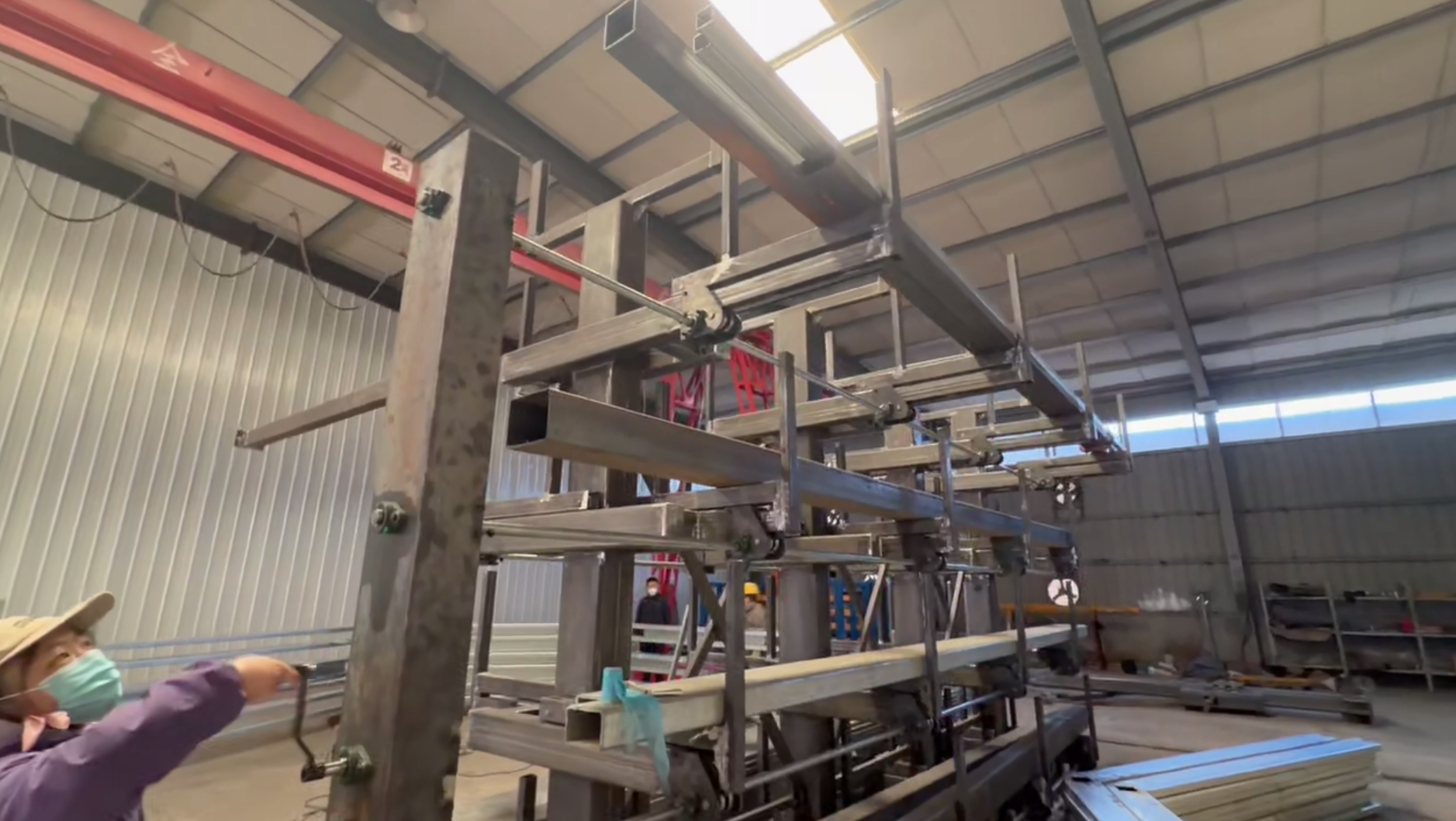 Proses Manufaktur Komponen Rak