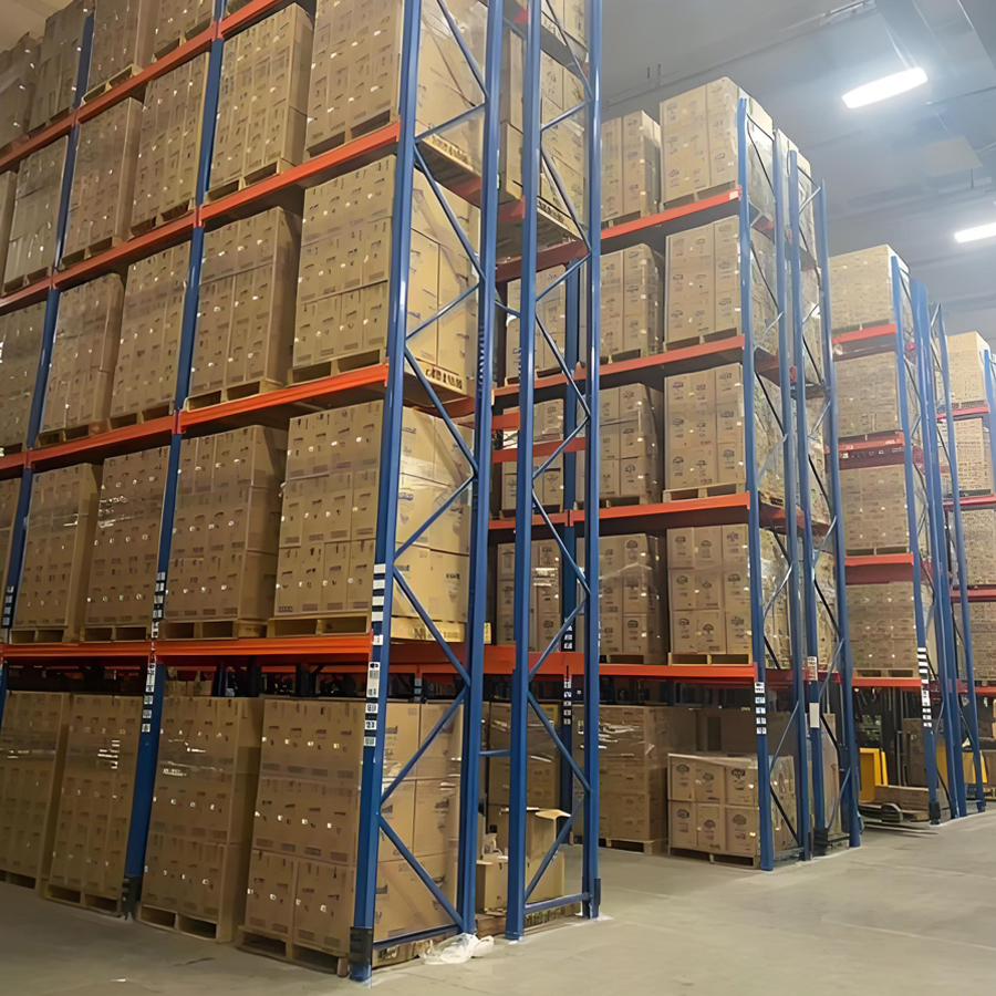 Rak Penyimpanan Baja Canai Dingin Tugas Berat yang Dapat Diatur, Kapasitas 3000kg, Dilapisi Bubuk, Sistem Rak Selektif, Langsung dari Pabrik