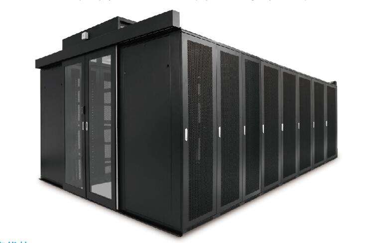 Cold Aisle Containment Server Rack Detail 3