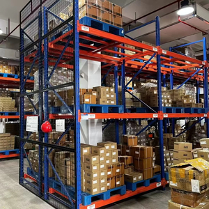 Rak Palet Gudang Industri, Rak Penyimpanan Baja Tugas Berat untuk Barang, Pabrik Rak Palet Selektif, Grosir