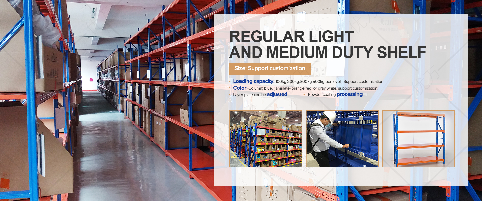 Rak Besi Gudang Light Duty