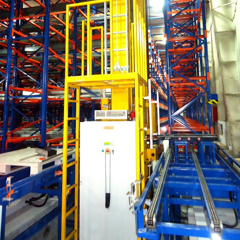 Sistem Rak Gudang Tugas Berat Cerdas Otomatis Penuh yang Dapat Disesuaikan untuk Industri Elektronik ASRS