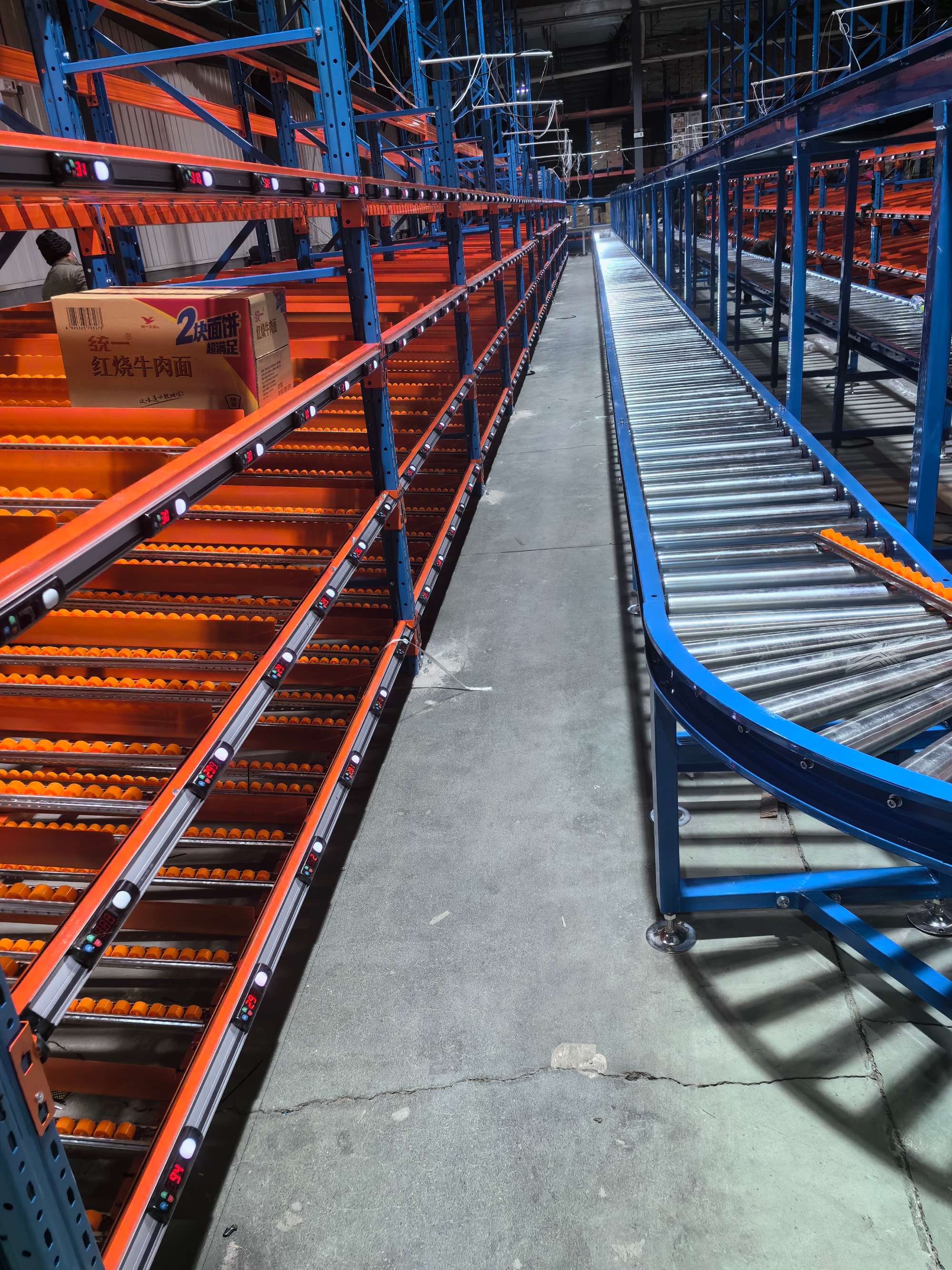 Roller Track Carton Flow