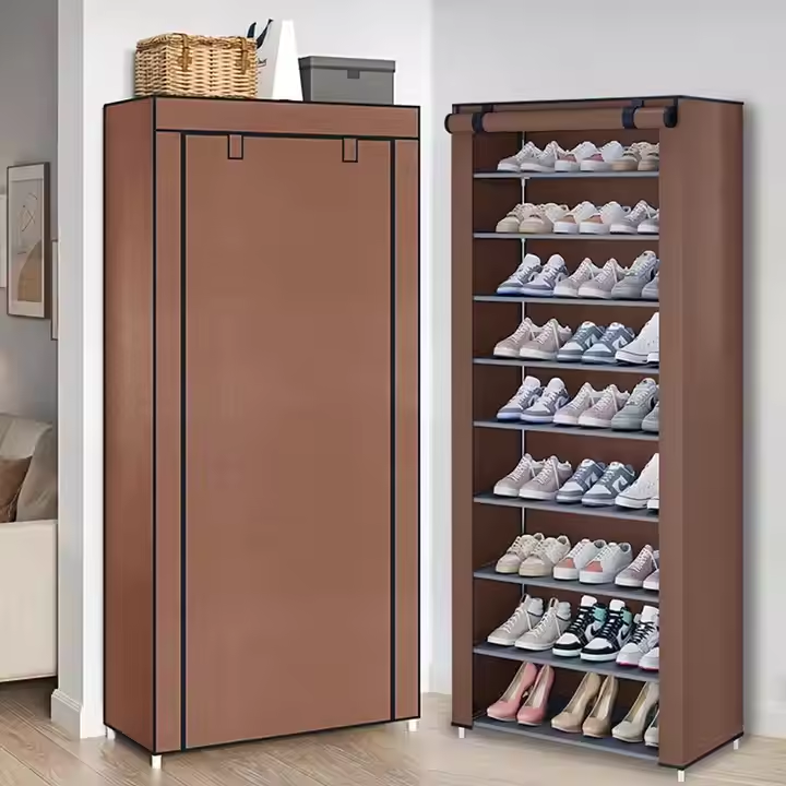 Struktur Material Pipa Besi Rak Sepatu
