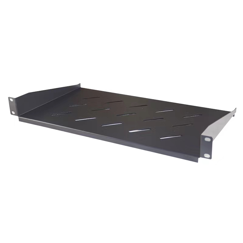 Rak Server/Baki 490*250mm Tebal 1.2mm dengan Tuas Kantilever 1U 19 inci yang Disesuaikan untuk Pemasangan Mudah