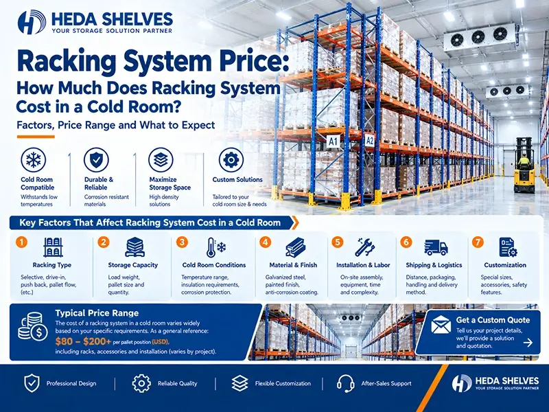 Biaya Sistem Rak Cold Storage