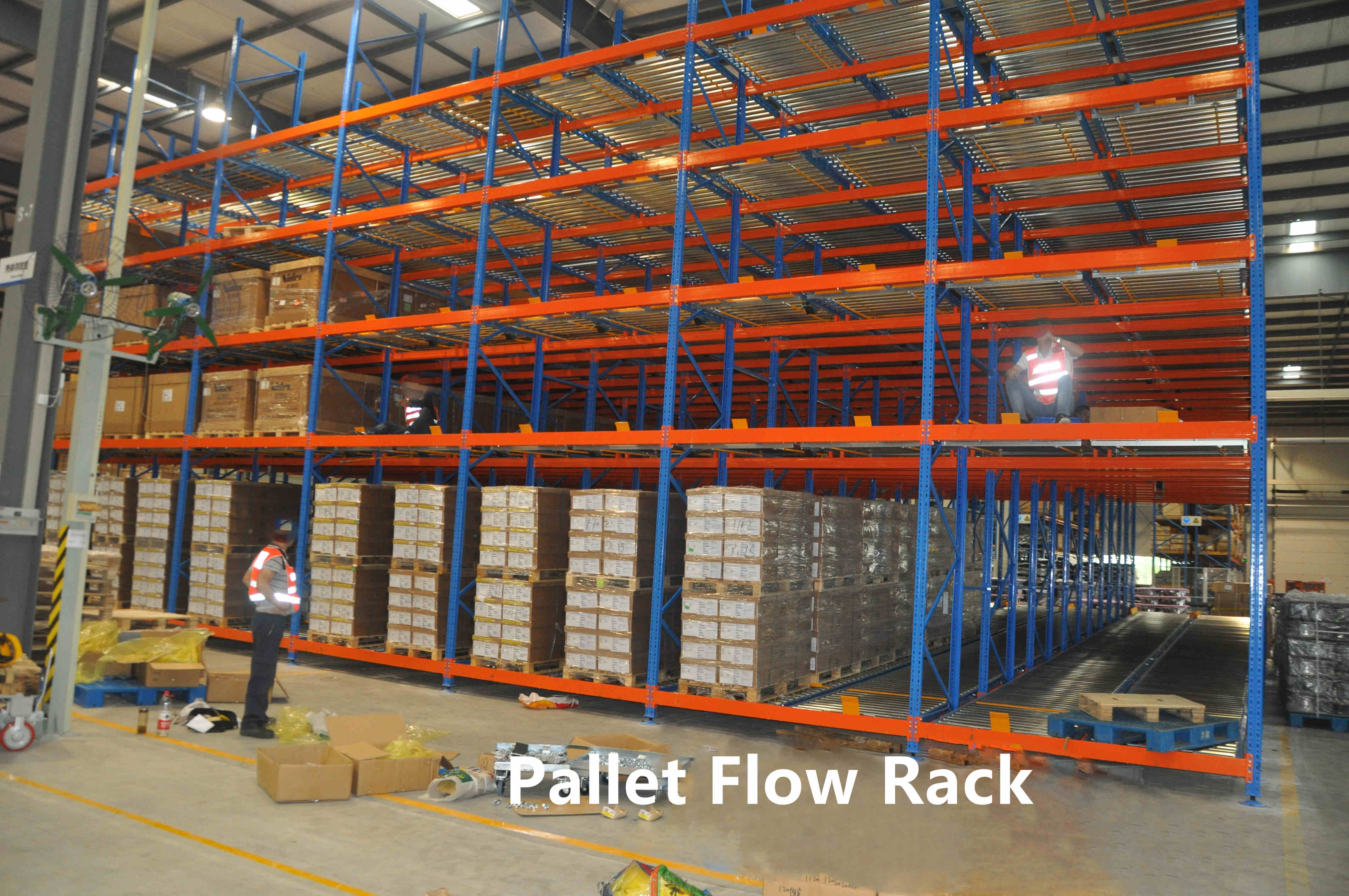 Instalasi Roller Flow Racking