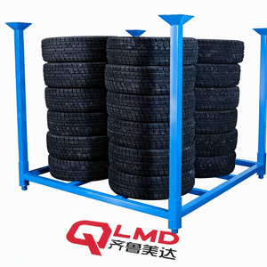 Sistem Rak Palet Baja Modular Tugas Berat XINMIEDA Anti Karat, Berdiri Bebas, Manajemen Kargo Curah, Kapasitas 1500kg, Dapat Dilipat