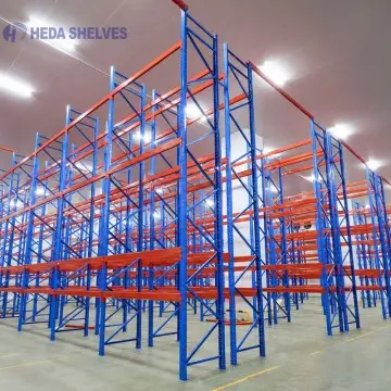 Rak palet selektif HEDA Shelves untuk gudang multi-SKU