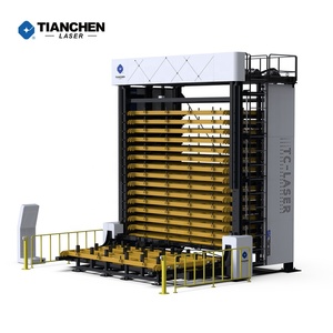 Tianchen Steel Sheet Metal Warehouse Rack Storage Tower Automatic Vertical SL Series 3015/4020/6015 Heavy Duty Corrosion