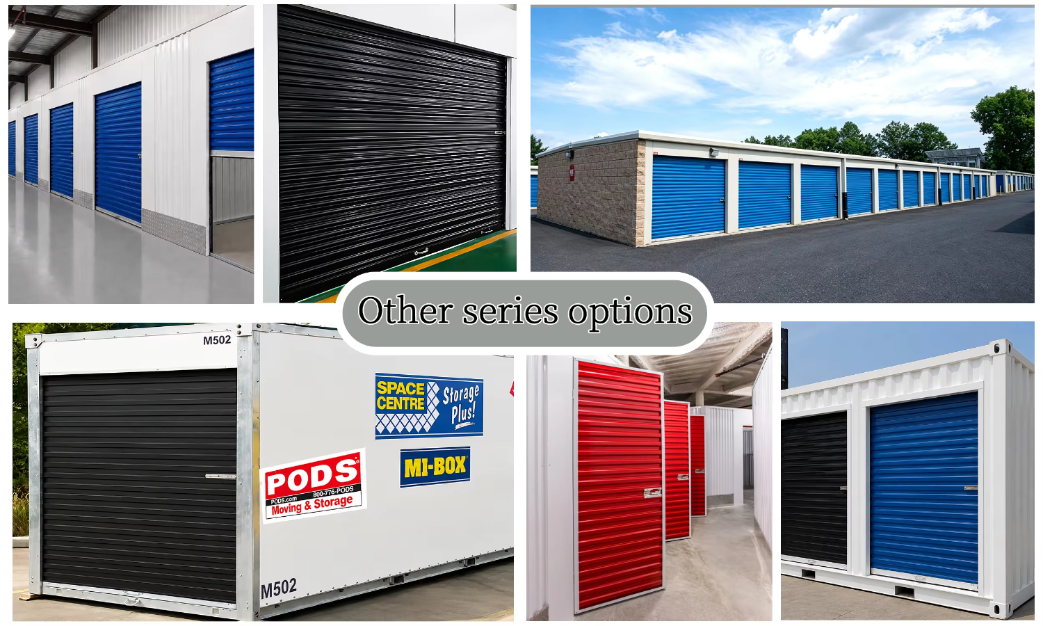 Modular Self Storage Locker Steel Cabinet with Lock Galvanized Metal Storage Unit for Commercial Warehouse Storage Solution