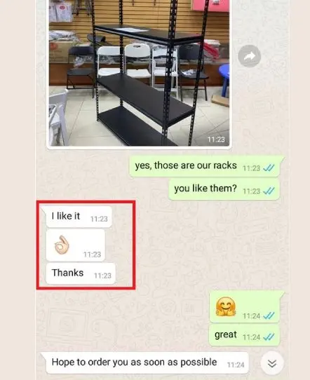 Dokumentasi proyek rak gudang 4