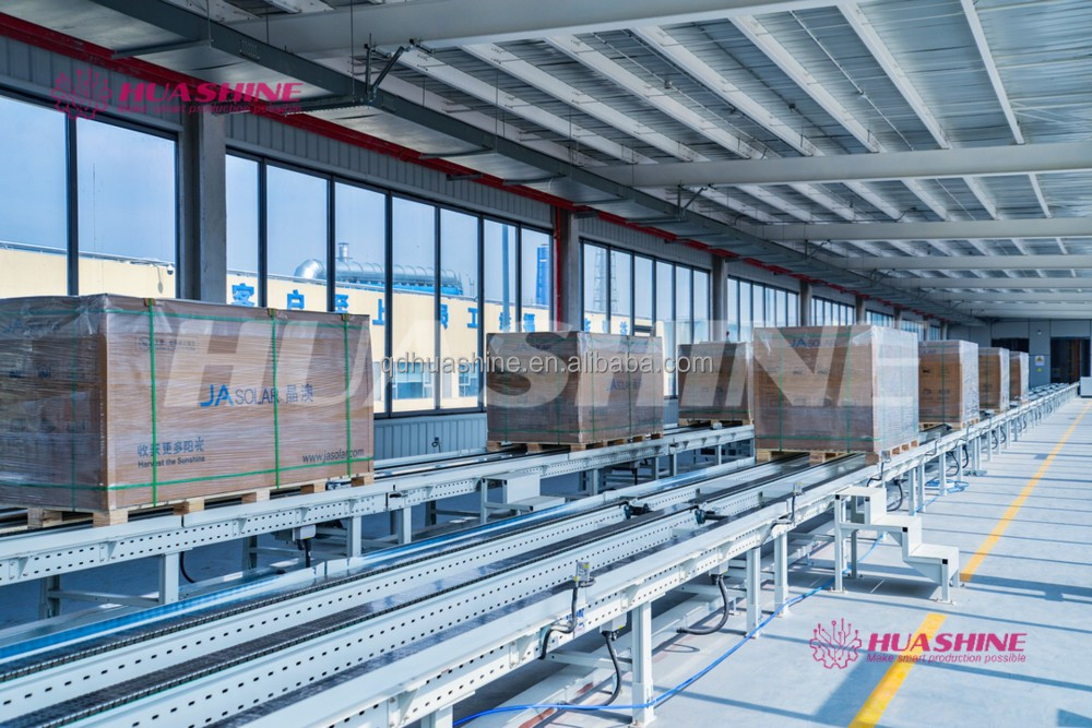 Sistem Rak Penyimpanan Otomatis ASRS Huashine Tugas Berat dengan Stacker Crane/AGV/4 WAY CAR untuk Bahan Baku/Produk Jadi