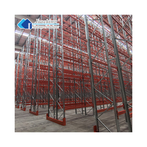 Untuk Jracking Sistem Rak Palet Selektif Tugas Berat Berkualitas Tinggi 5 Lapisan Rak Baja untuk Perlindungan Korosi Karpet