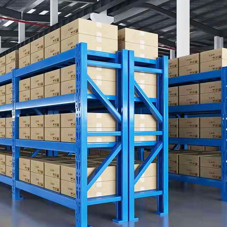 Rak Penyimpanan Baja Canai Dingin Bertingkat, Dapat Diatur, Tugas Sedang, untuk Rumah, Gudang, Penyimpanan, Perlindungan Korosi, Dinding Dilapisi Bubuk