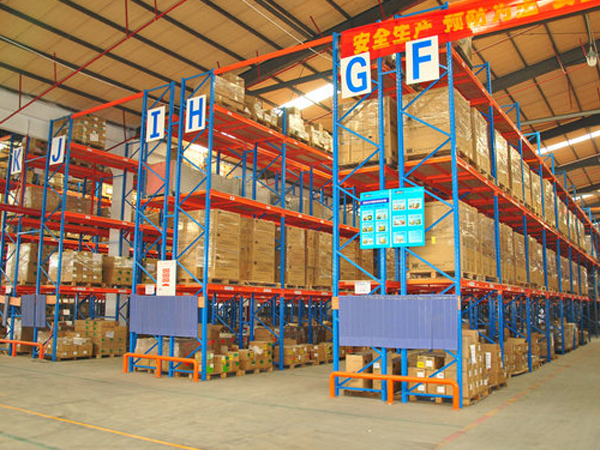 Rak Penyimpanan Palet Logam Tugas Berat Mracking 1000kg/2000kg/3000kg Per Lapisan Rak Palet Industri