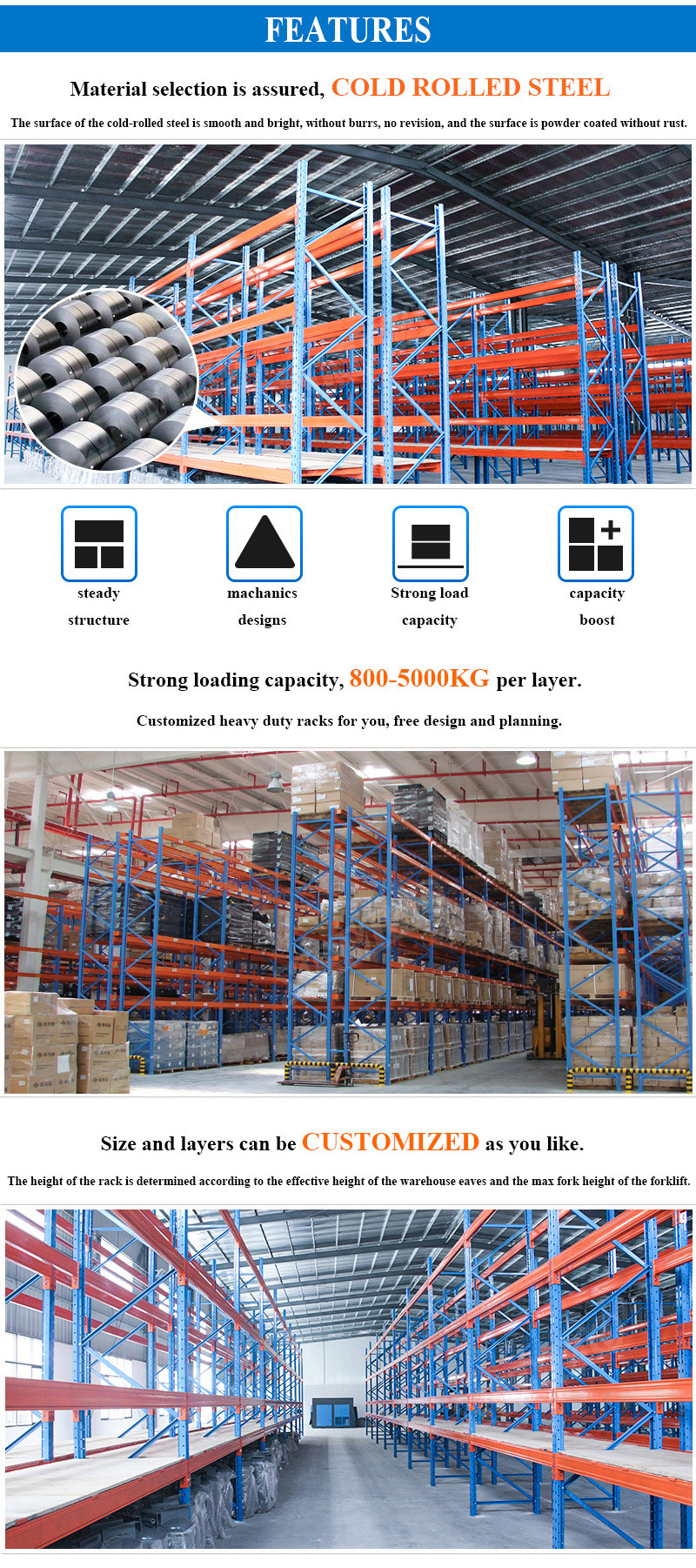 Struktur Balok Rak Gudang