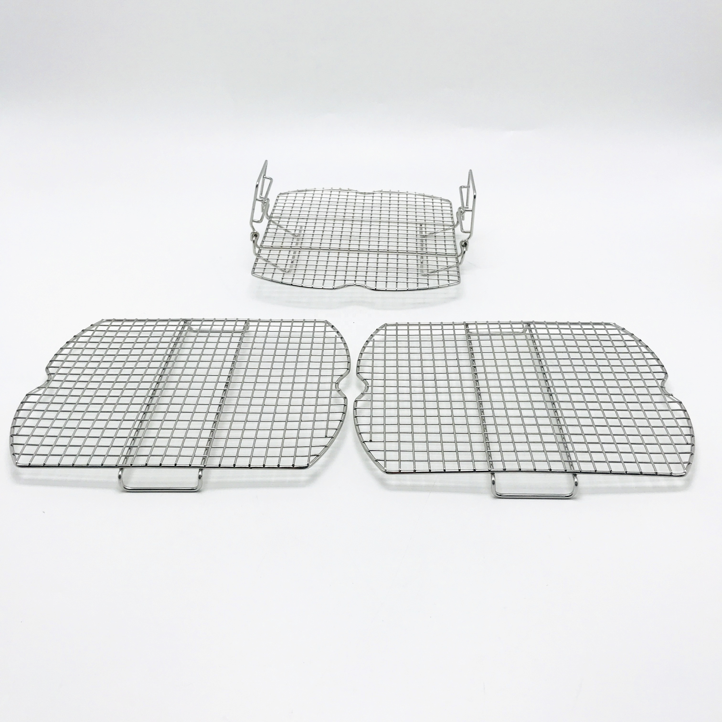 Rak Pemanggang Keripik Kentang BSCI SUS304 Stainless Steel untuk Dapur