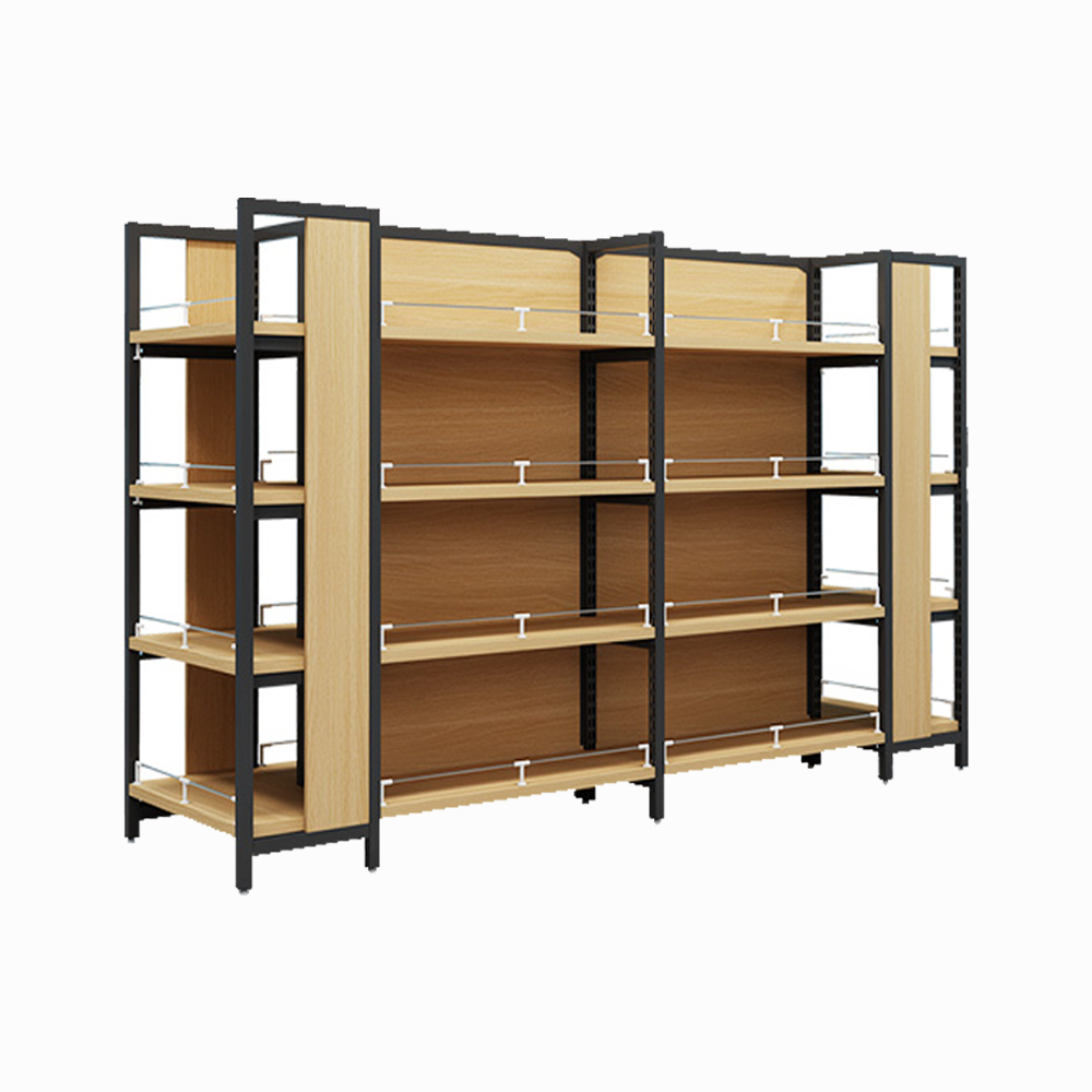 Rak Toko Kayu Double-Sided
