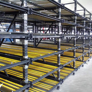Maxrac Gravity Live Storage Carton Flow Pallet Racking Roller untuk Penyimpanan Pengambilan Cepat