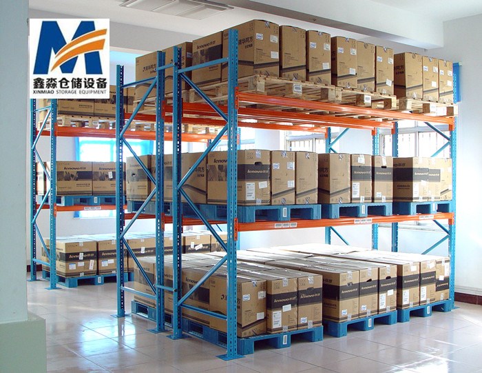 Sistem Rak Palet Selektif Tugas Berat Mracking Rak Penyimpanan Palet