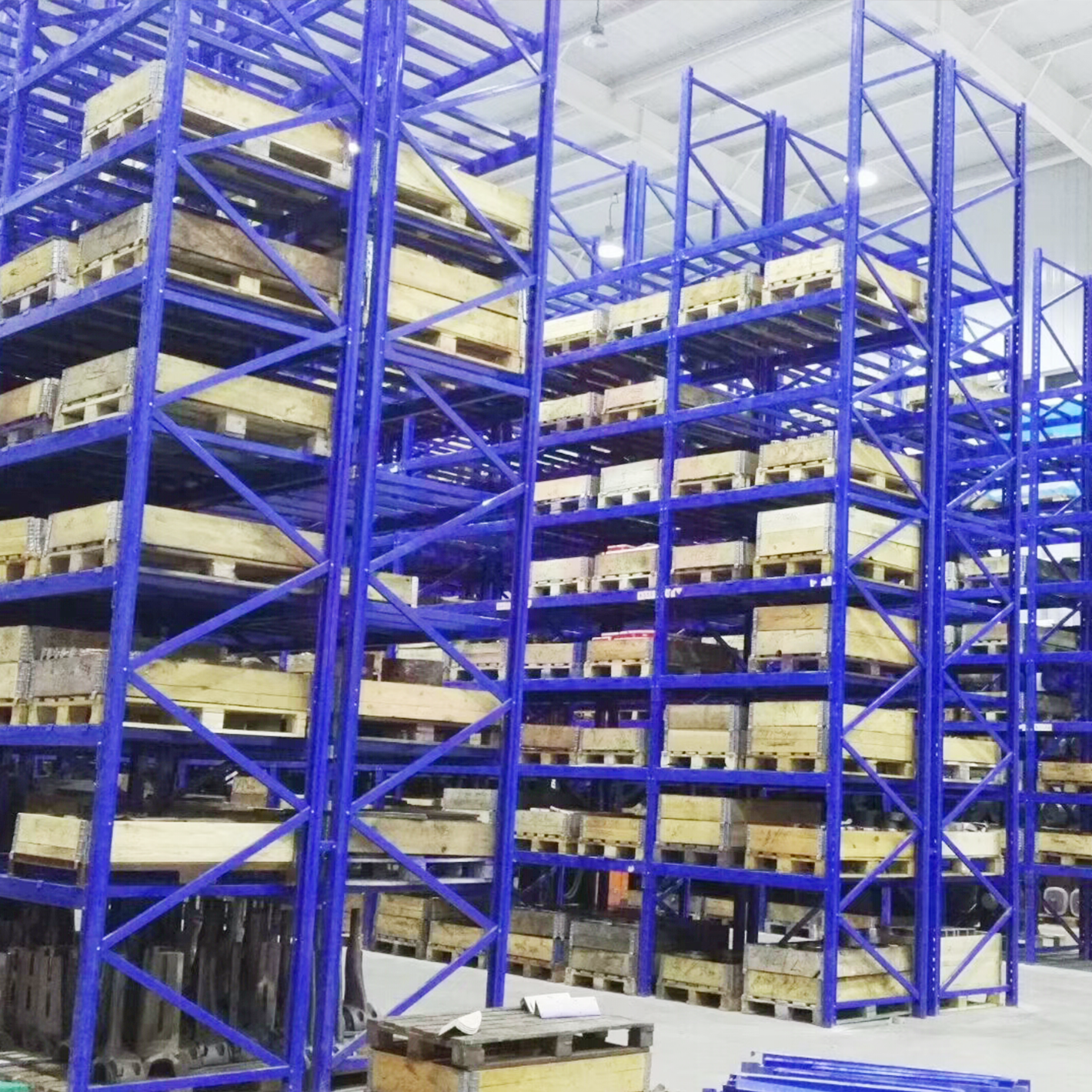Rak Penyimpanan Baja Canai Dingin 5 Lapis Tugas Berat dengan Kedalaman yang Dapat Diatur dan Kapasitas Beban 300kg, Serbaguna, dan Tebal.