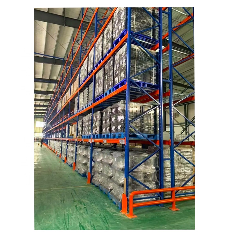 Rak Penyimpanan Gudang Baja Tugas Berat Industri, Rak Palet Gaya Sistem Rak Pallet