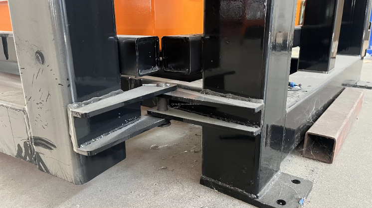 Detail Rel Luncur Beban Berat