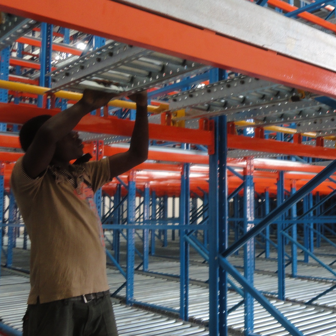 URGO Professional Intensive Storage Flow Rack Roller Pallet Racking untuk Rak Gravitasi