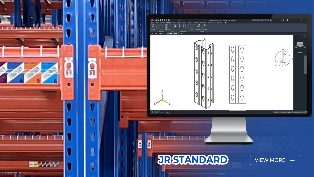 Sistem Heavy Duty Selective Pallet Racking